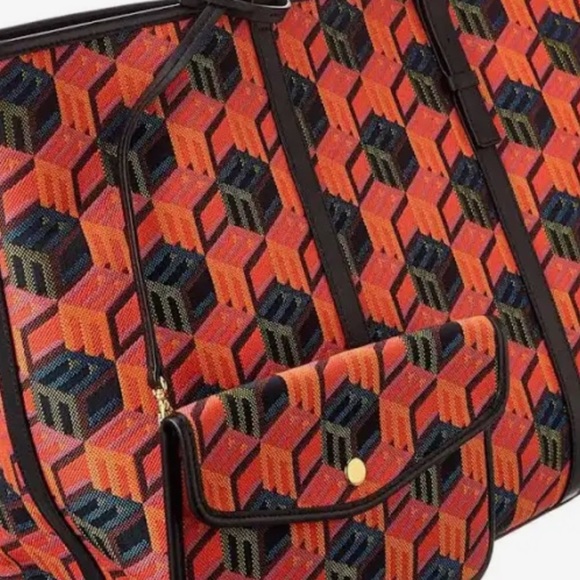 MCM jacquard shopper tote NWT - Picture 5 of 17